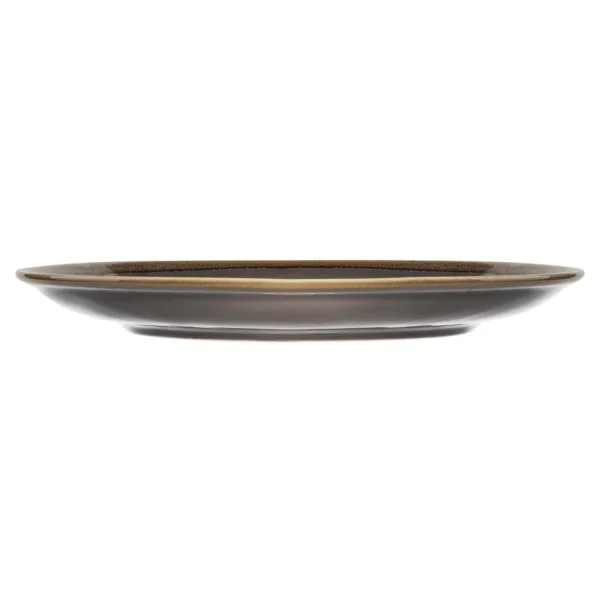 Olympia Kiln Round Coupe Plate Smoke 280mm