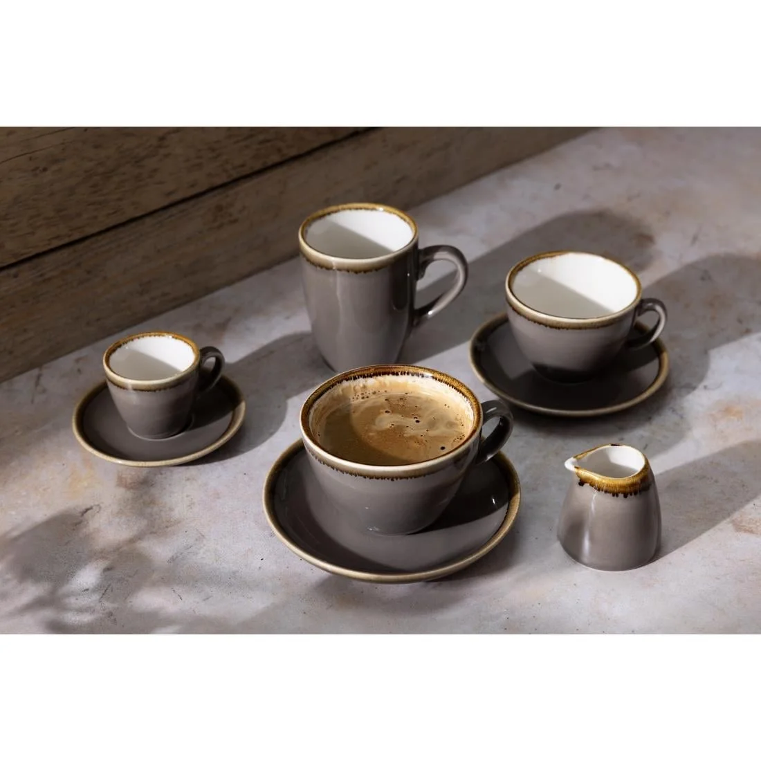 Olympia Kiln Smoke Saucer 160mm - Image 2