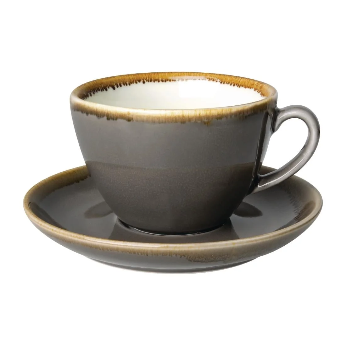 Olympia Kiln Smoke Saucer 160mm - Image 3