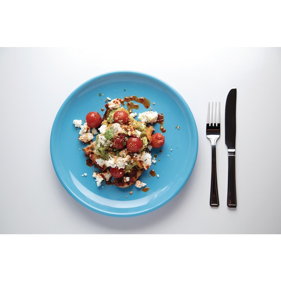 Olympia Cafe Coupe Plate Blue 205mm