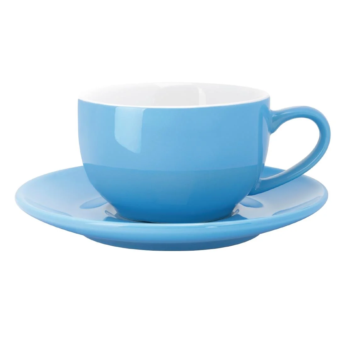 Olympia Cafe Coffee Cup Blue 228ml - Image 4