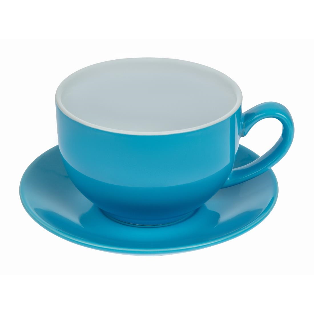 Olympia Cafe Cappuccino Cup Blue 340ml