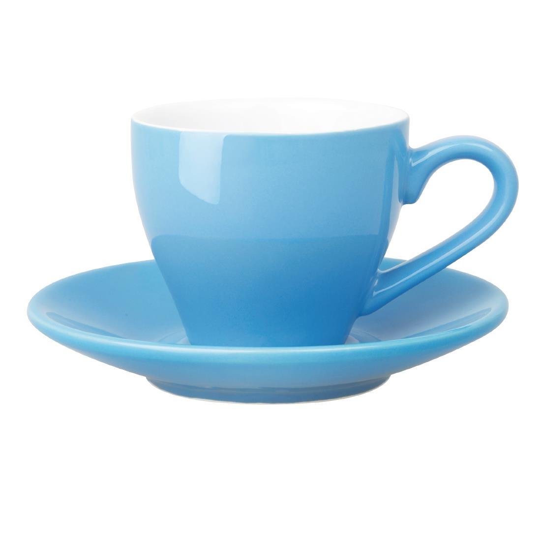Olympia Cafe Espresso Saucers Blue