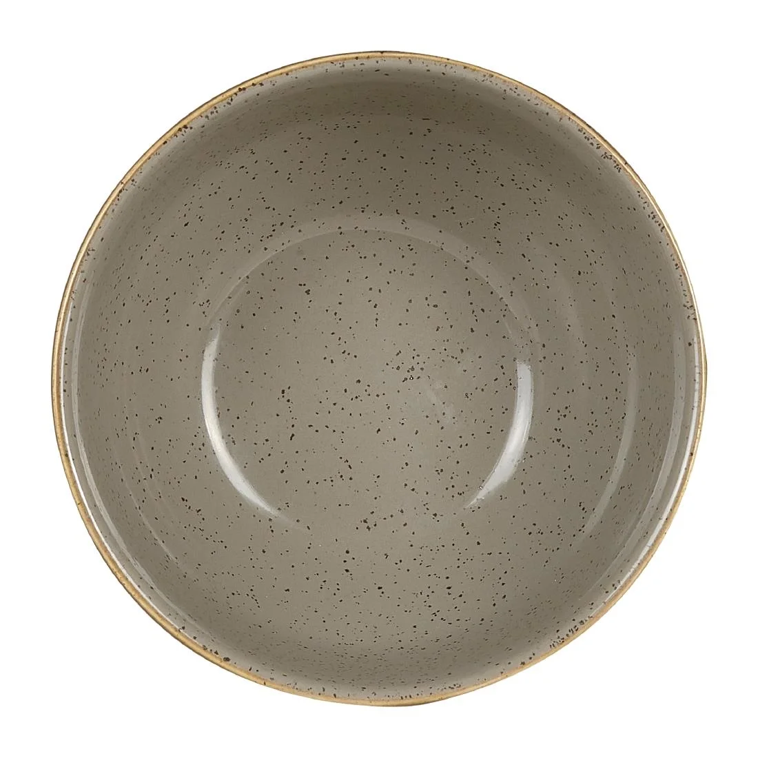 Churchill Stonecast Round Soup Bowls Peppercorn Grey 132mm - Image 3