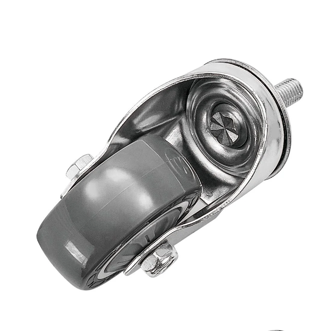 Vogue Stainless Steel Table Castors (Set of 4) - Image 4