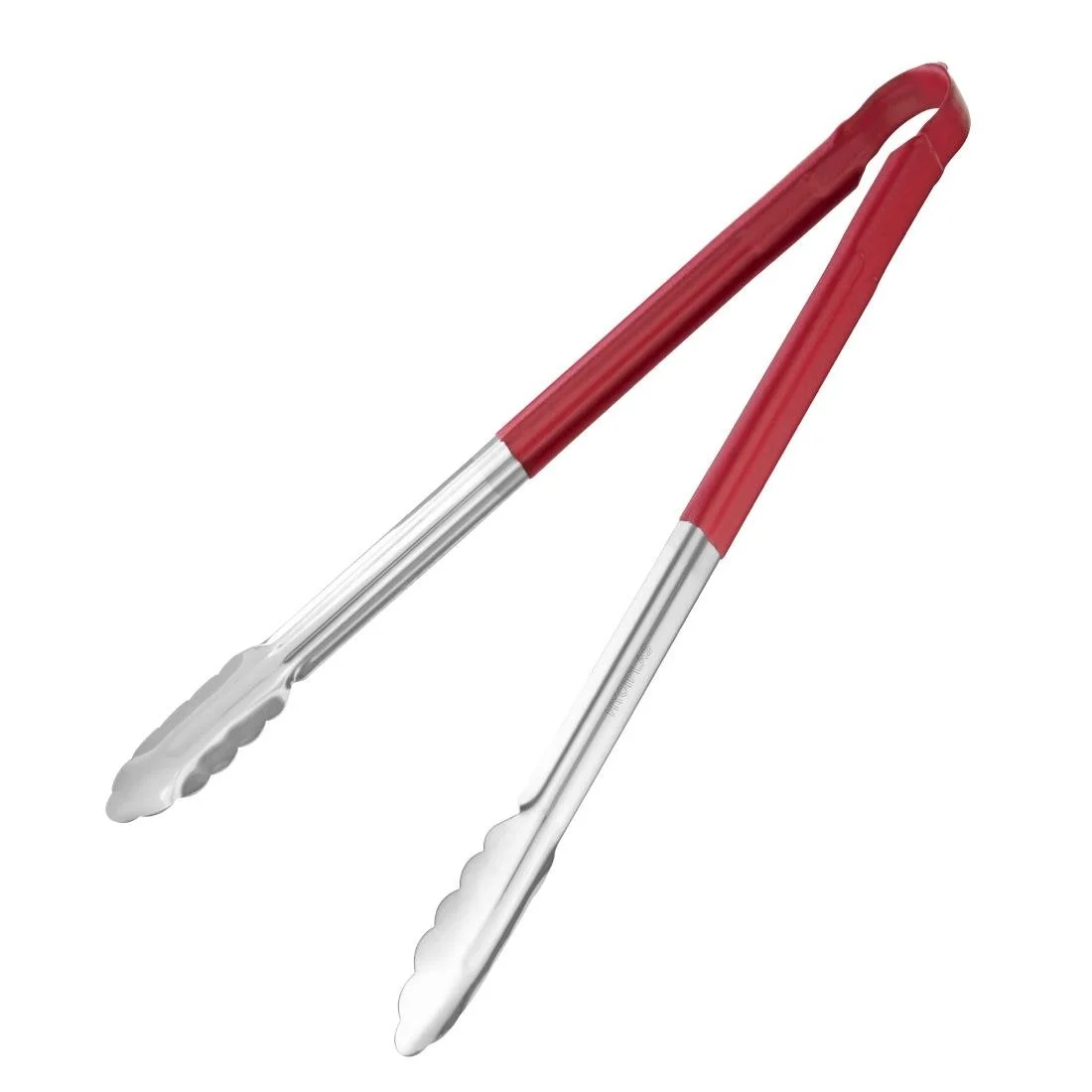 Hygiplas Colour Coded Serving Tong Red 405mm - Image 1