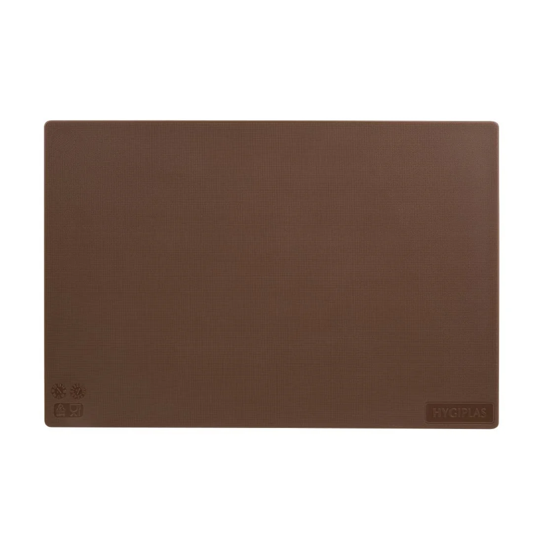 Hygiplas Low Density Antibacterial Chopping Board Brown 450x300x10mm - Image 5