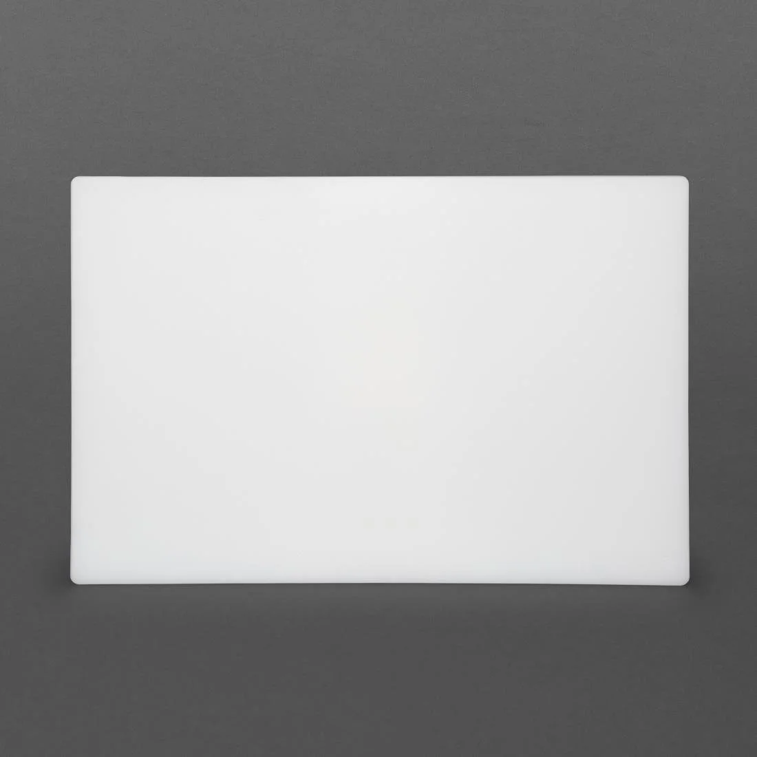 Hygiplas Low Density Antibacterial Chopping Board White 450x300x10mm - Image 2
