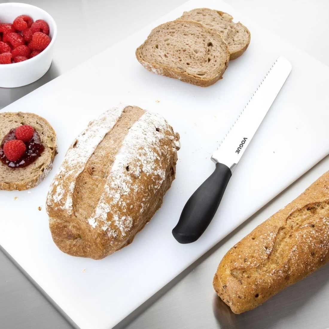 Hygiplas High Density Antibacterial 6-Piece Chopping Board Set 450x305x12mm - Image 4