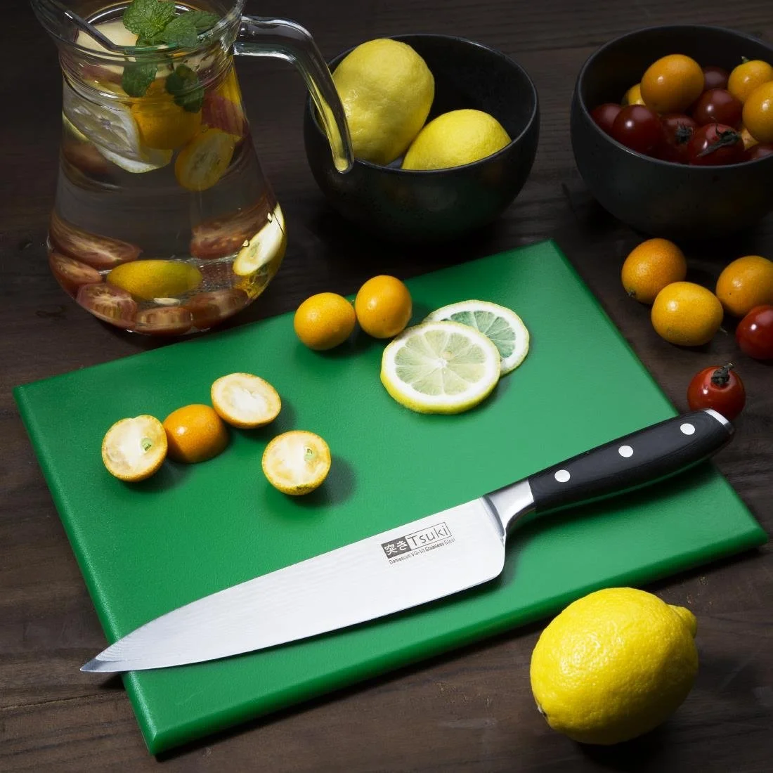 Hygiplas High Density Green Chopping Board - Image 4