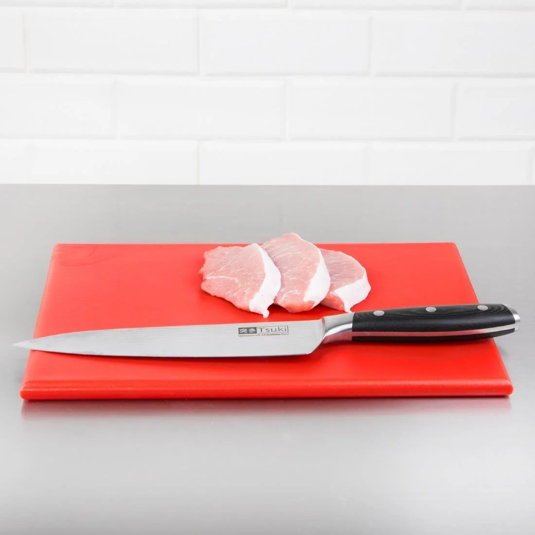 Hygiplas High Density Red Chopping Board - Image 4