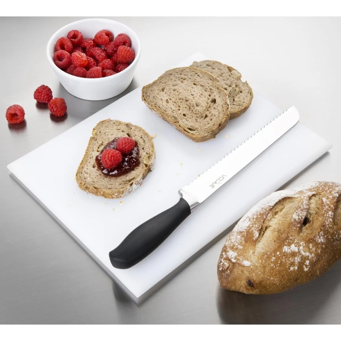Hygiplas High Density White Chopping Board - Image 4