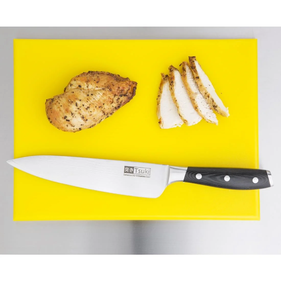 Hygiplas High Density Yellow Chopping Board - Image 4