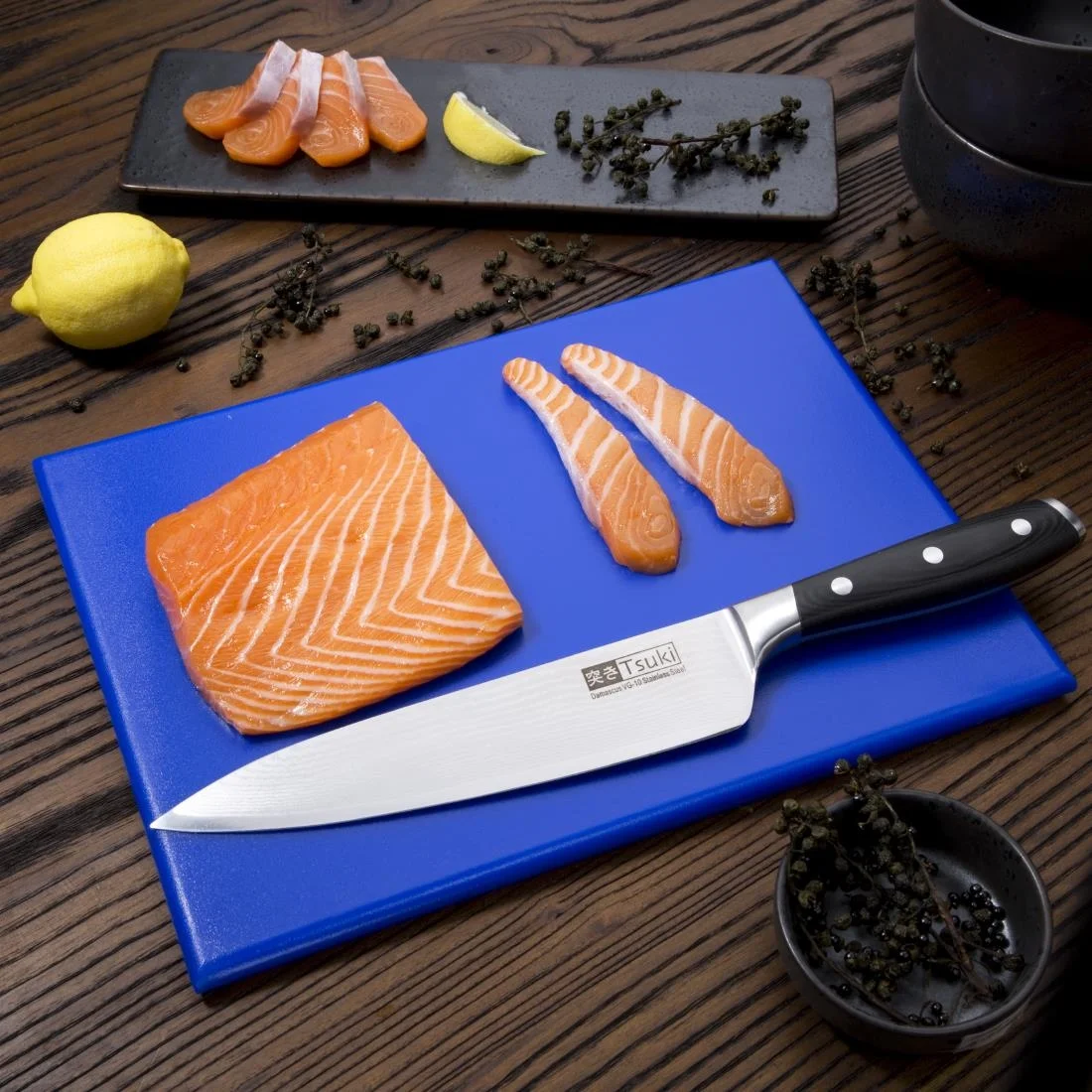 Hygiplas High Density 6-Piece Chopping Board Set 300x255x12mm - Image 5