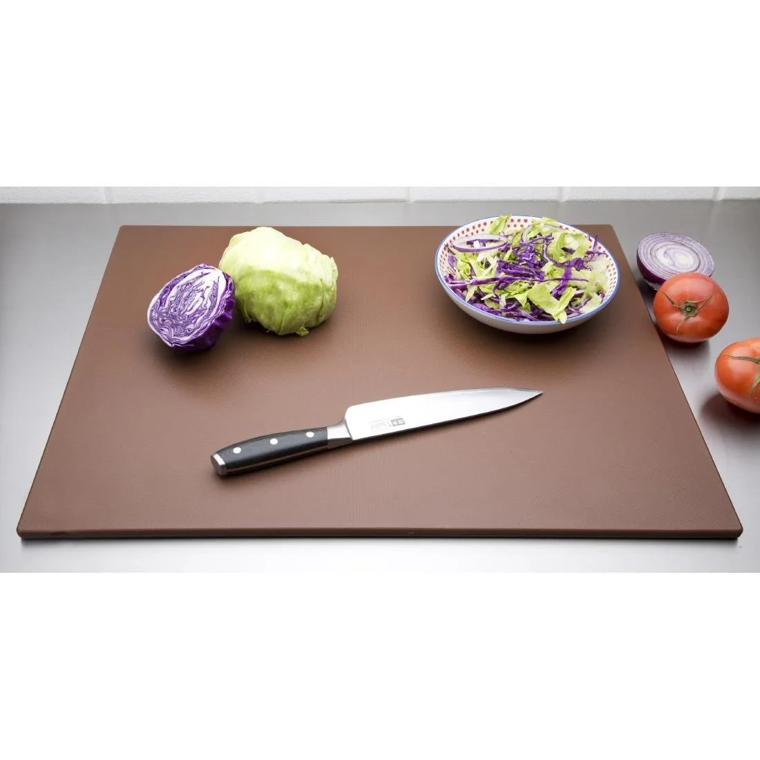 Hygiplas Low Density Brown Chopping Board - Image 7