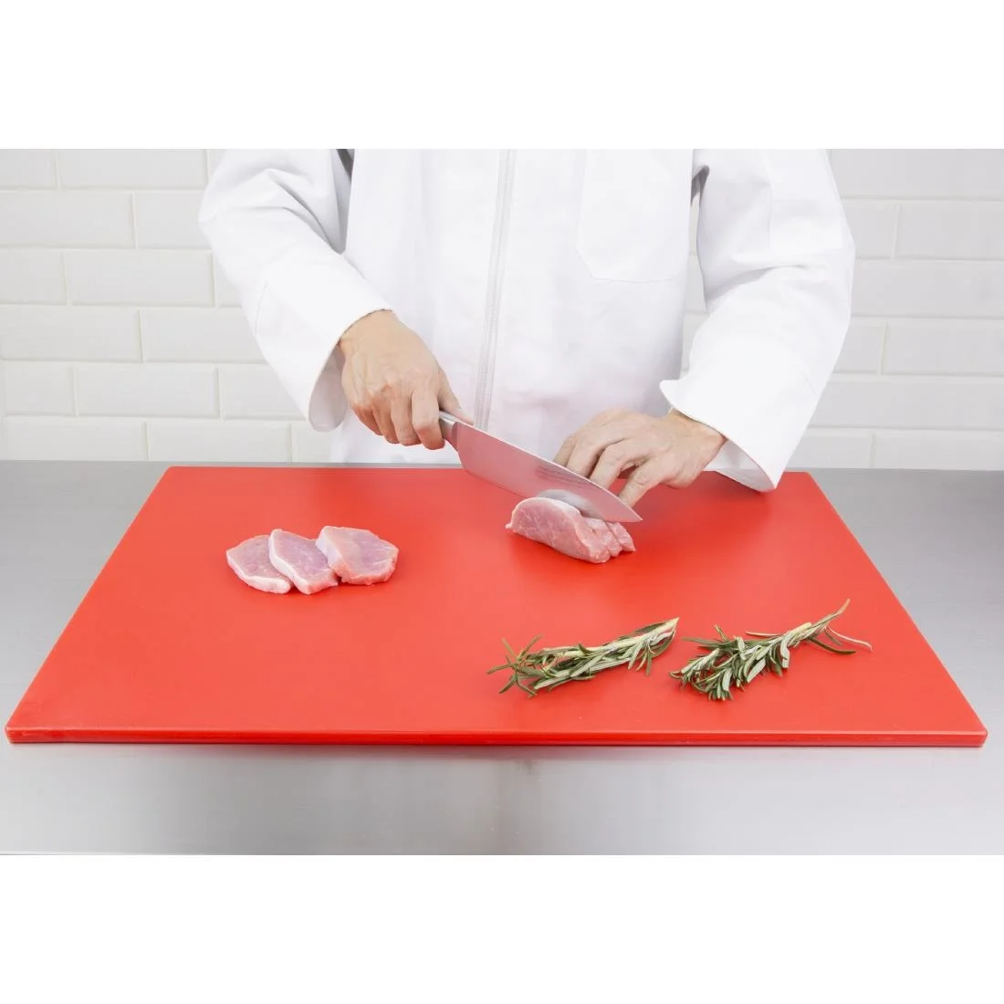 Hygiplas Low Density Red Chopping Board - Image 5