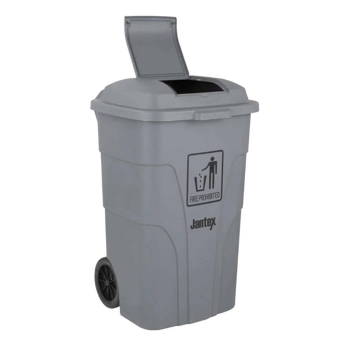 Jantex Wheelie Bin Grey 120Ltr - Image 3