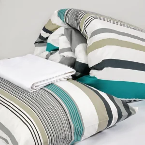 Mitre Essentials Madison Bedding Set Teal