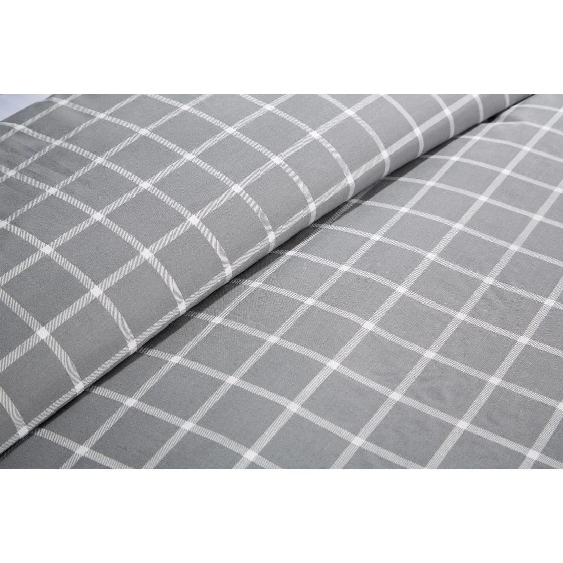 Mitre Essentials Stirling Duvet Cover Grey - Image 3