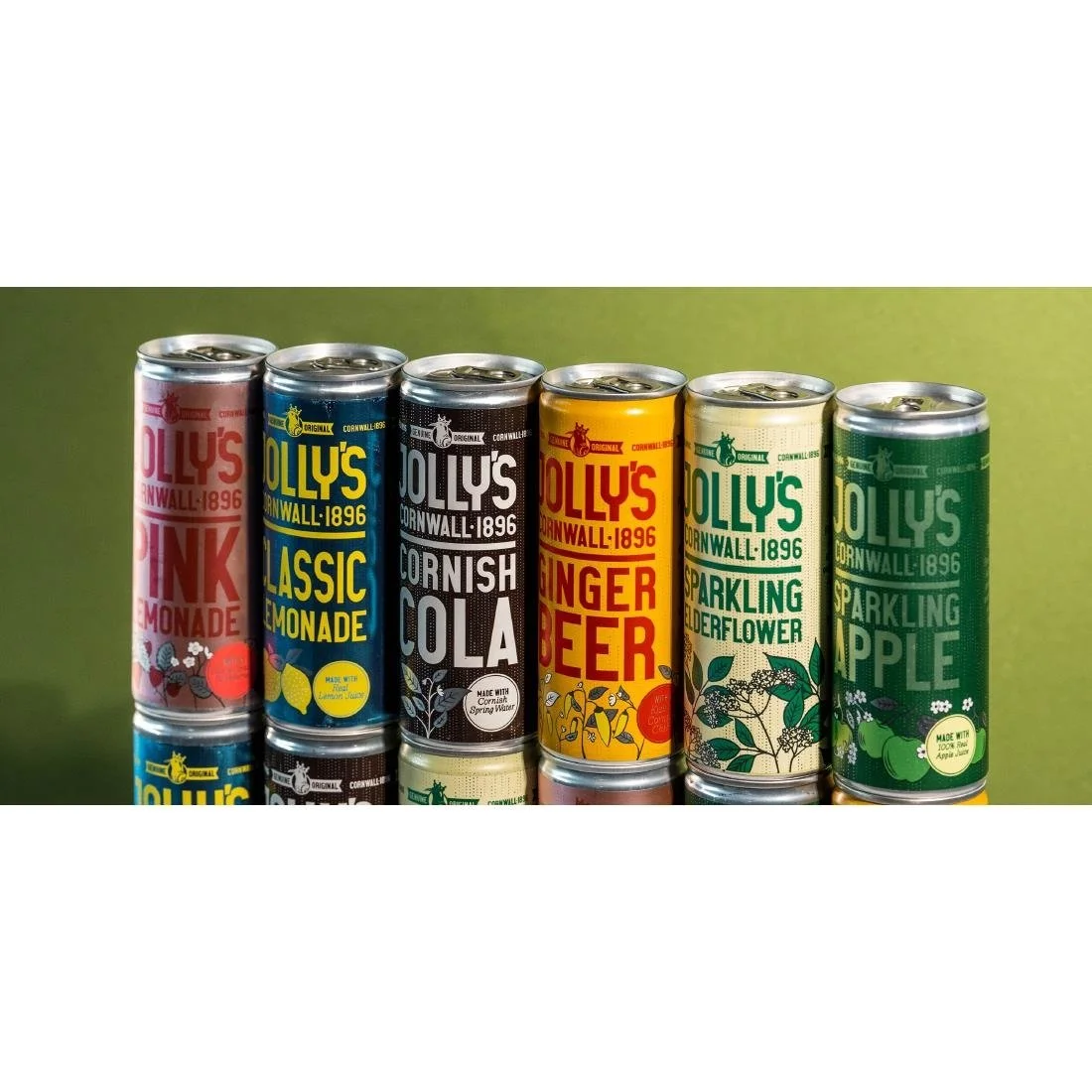 Jolly's Cornish Classic Lemonade Cans 250ml (24 Pack) - Image 4