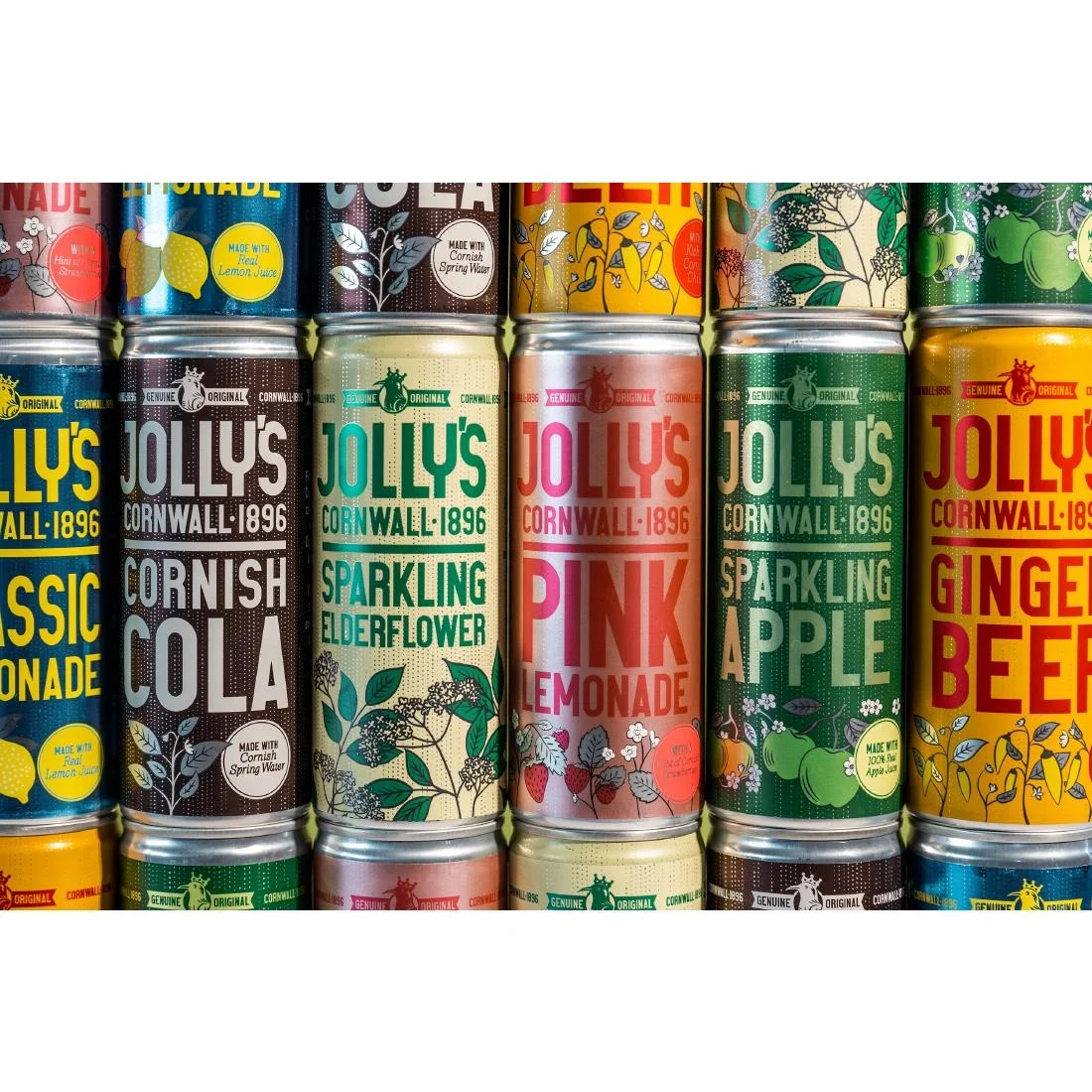 Jolly's Cornish Classic Lemonade Cans 250ml (24 Pack) - Image 5