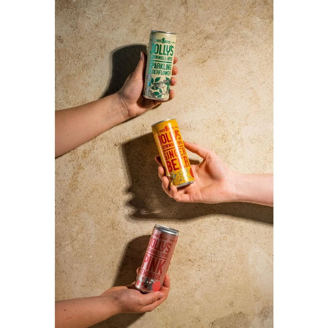 Jolly's Cornish Pink Lemonade Cans 250ml (24 Pack) - Image 10