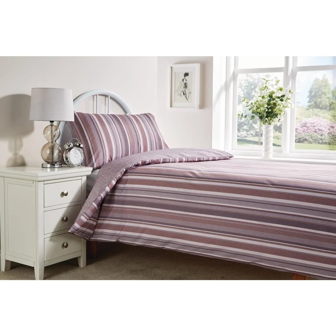 Mitre Essentials Fiorella Pillowcase Cream - Image 2