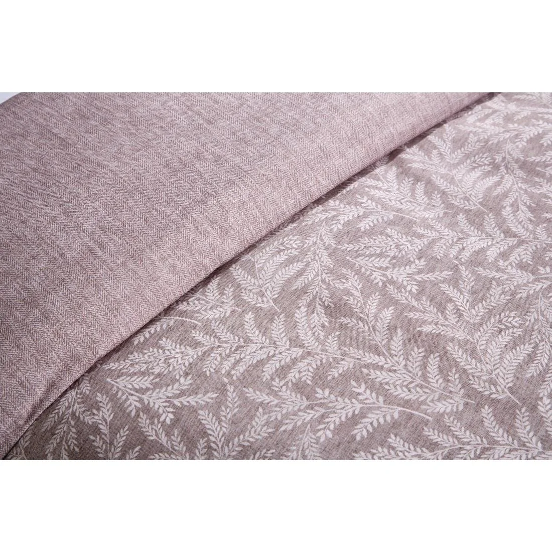 Mitre Essentials Fiorella Pillowcase Taupe - Image 3