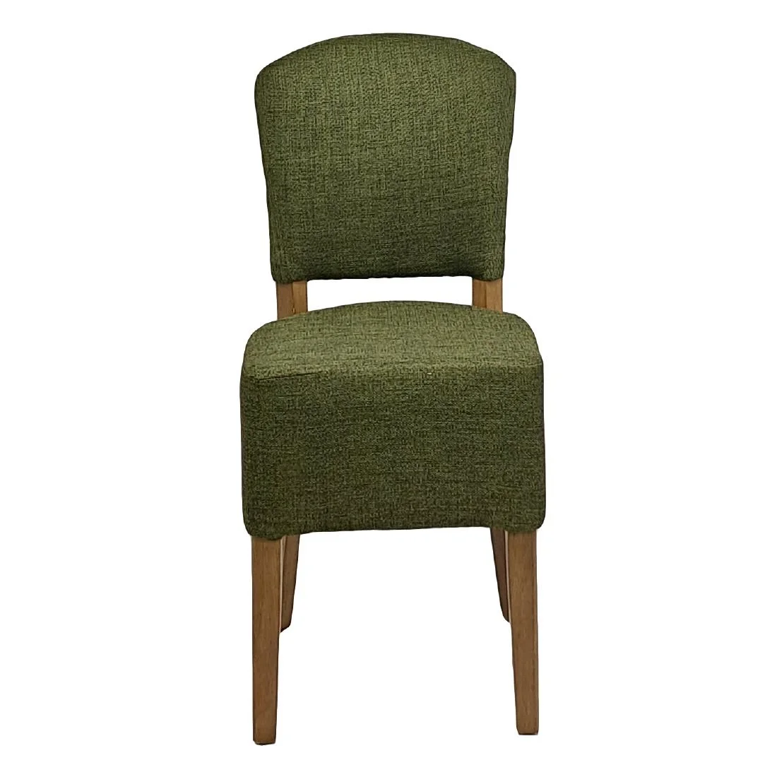 Hanoi Dining Chair In Weathered Oak with Shetland Forest Seatpad (Pack of 2) - Image 2
