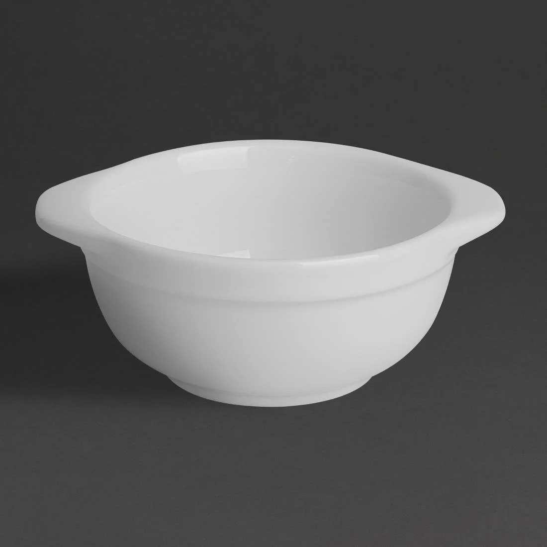 Olympia Whiteware Eared Bowls 250ml (6 Pack) - Image 1