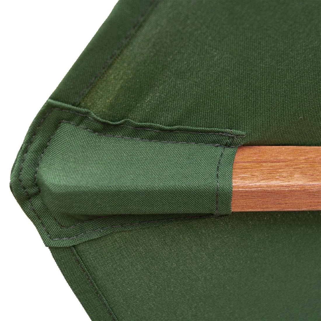 Rowlinson Willington Wooden Parasol Green 2.7m - Image 5
