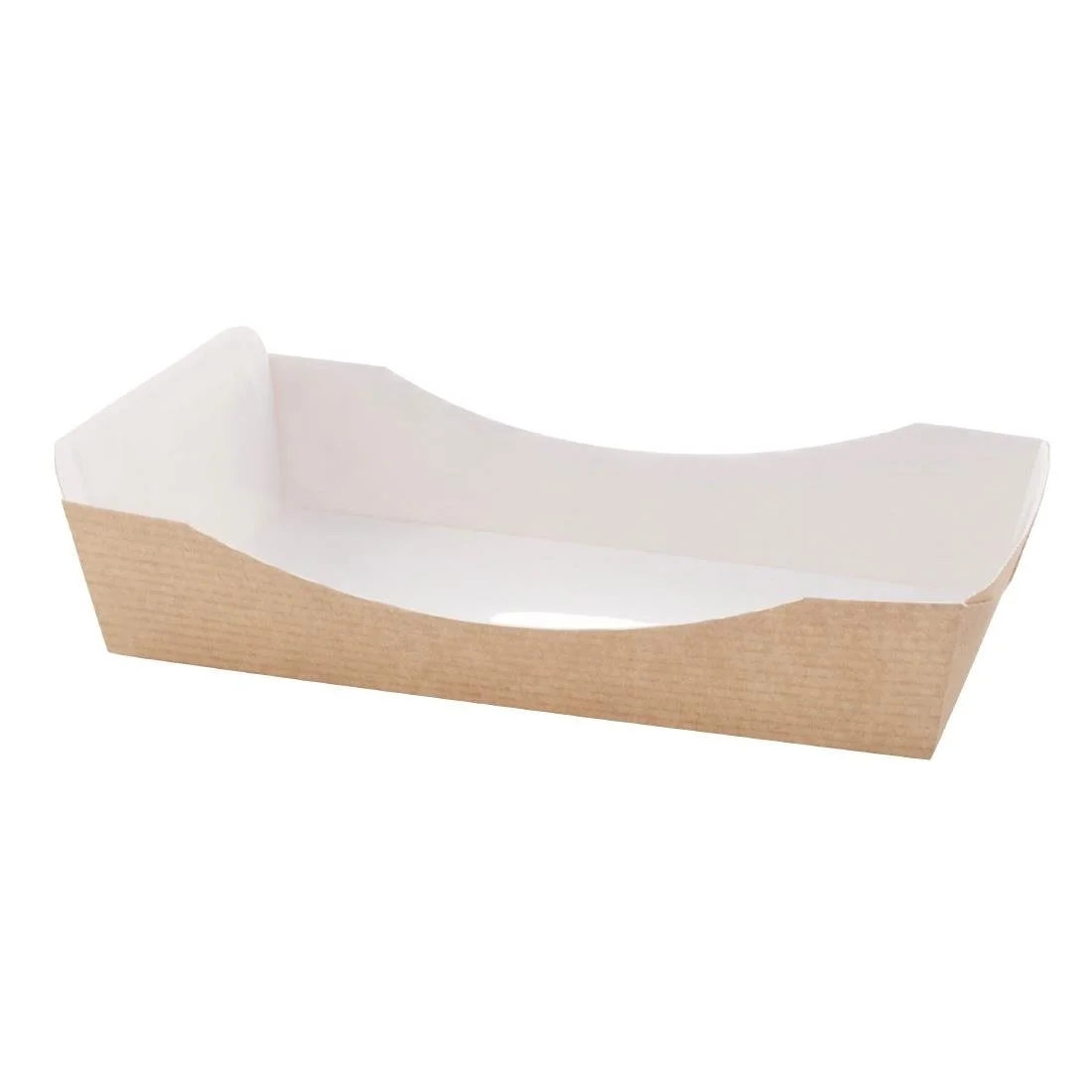 Huhtamaki Taste Croissant Tray with PET Film 'Sneezeguard' (320 Pack)