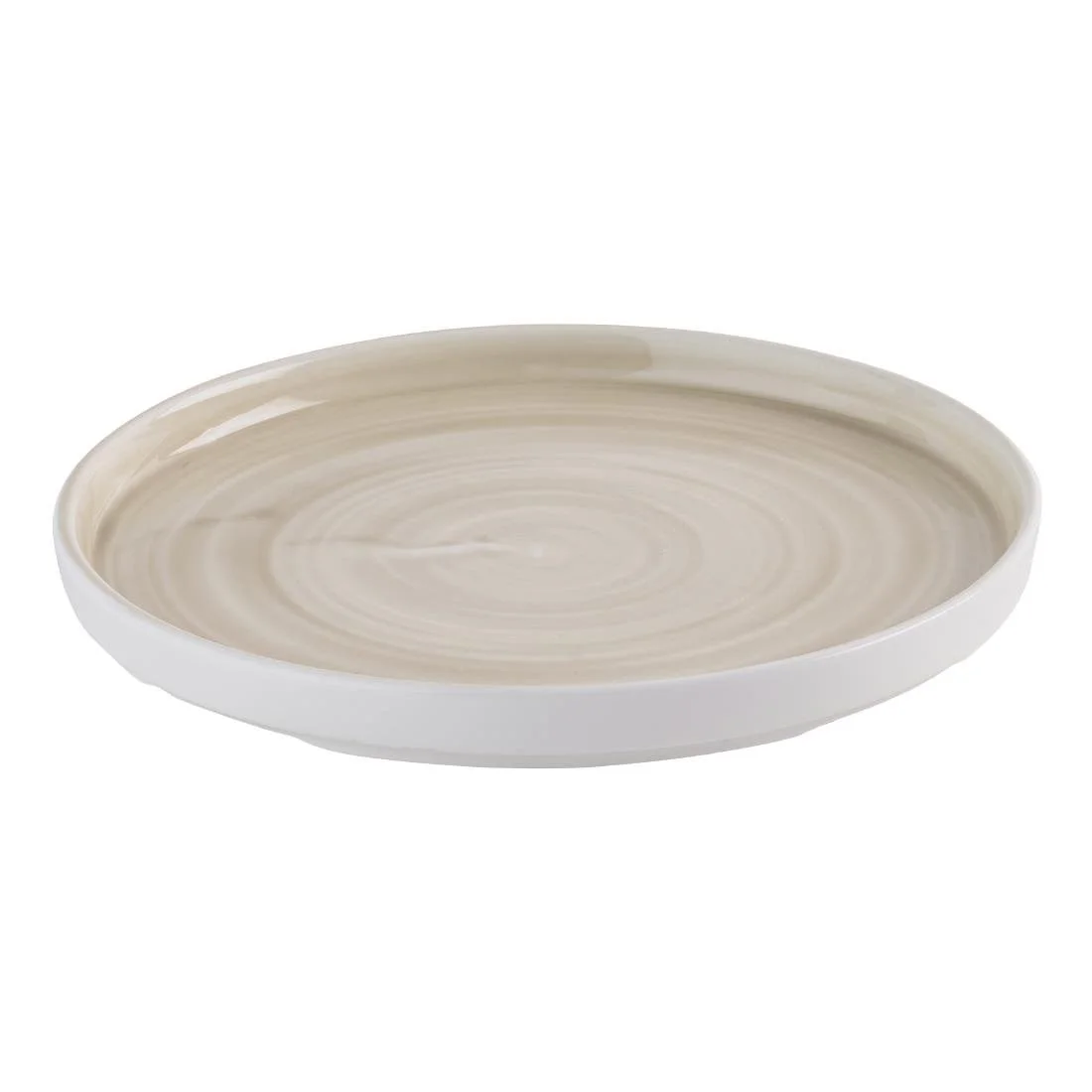 Churchill Stonecast Canvas Natural Walled Plates 210mm (6 Pack) - Image 2