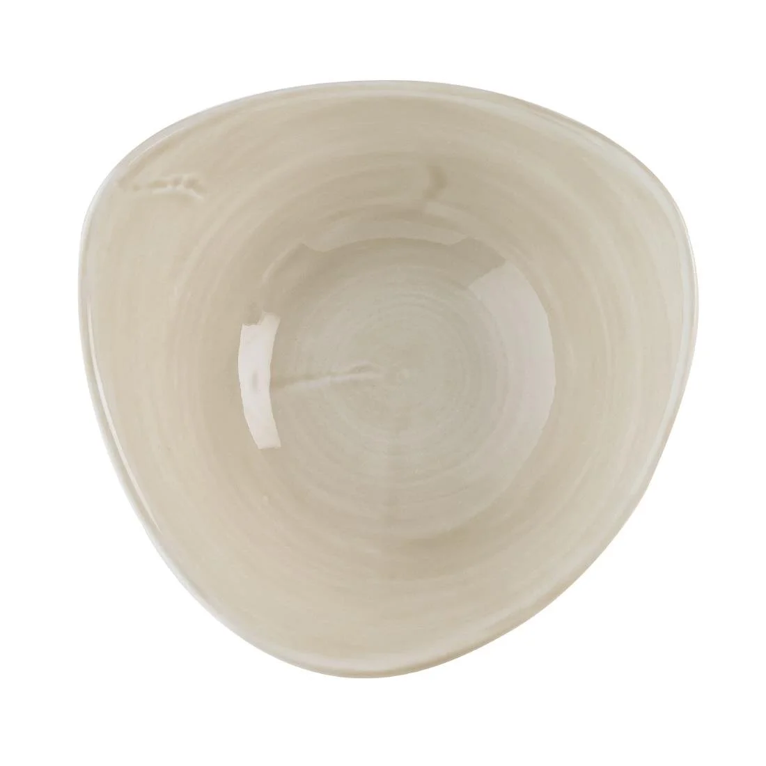 Churchill Stonecast Canvas Natural Lotus Bowls 177mm (12 Pack)
