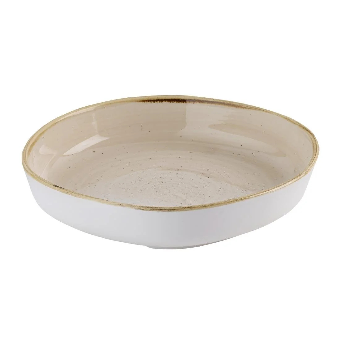 Churchill Stonecast Nutmeg Cream Organic Walled Bowls 197mm (6 Pack) - Image 2