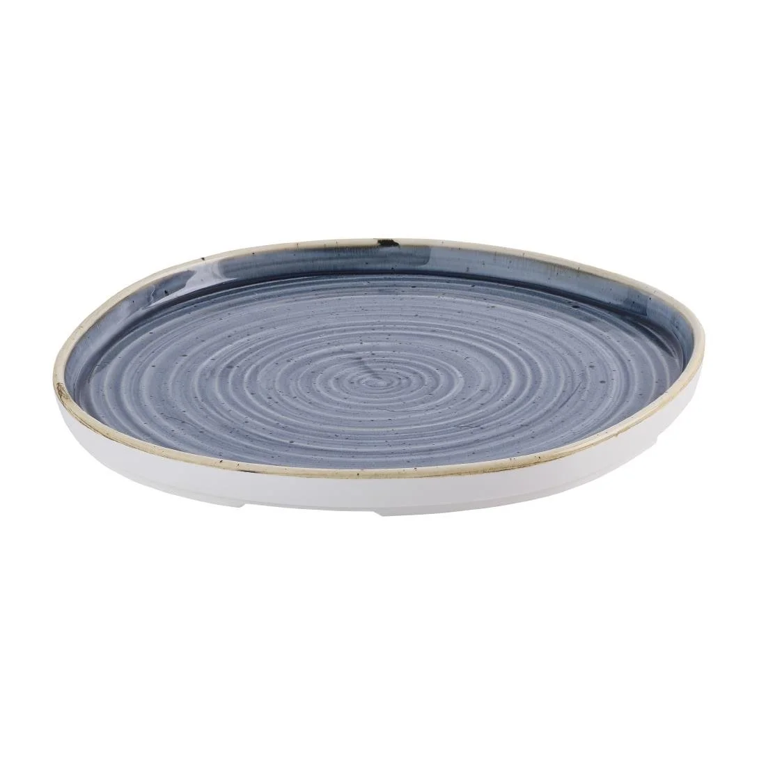 Churchill Stonecast Blueberry Organic Walled Plates 257mm (6 Pack) - Image 2