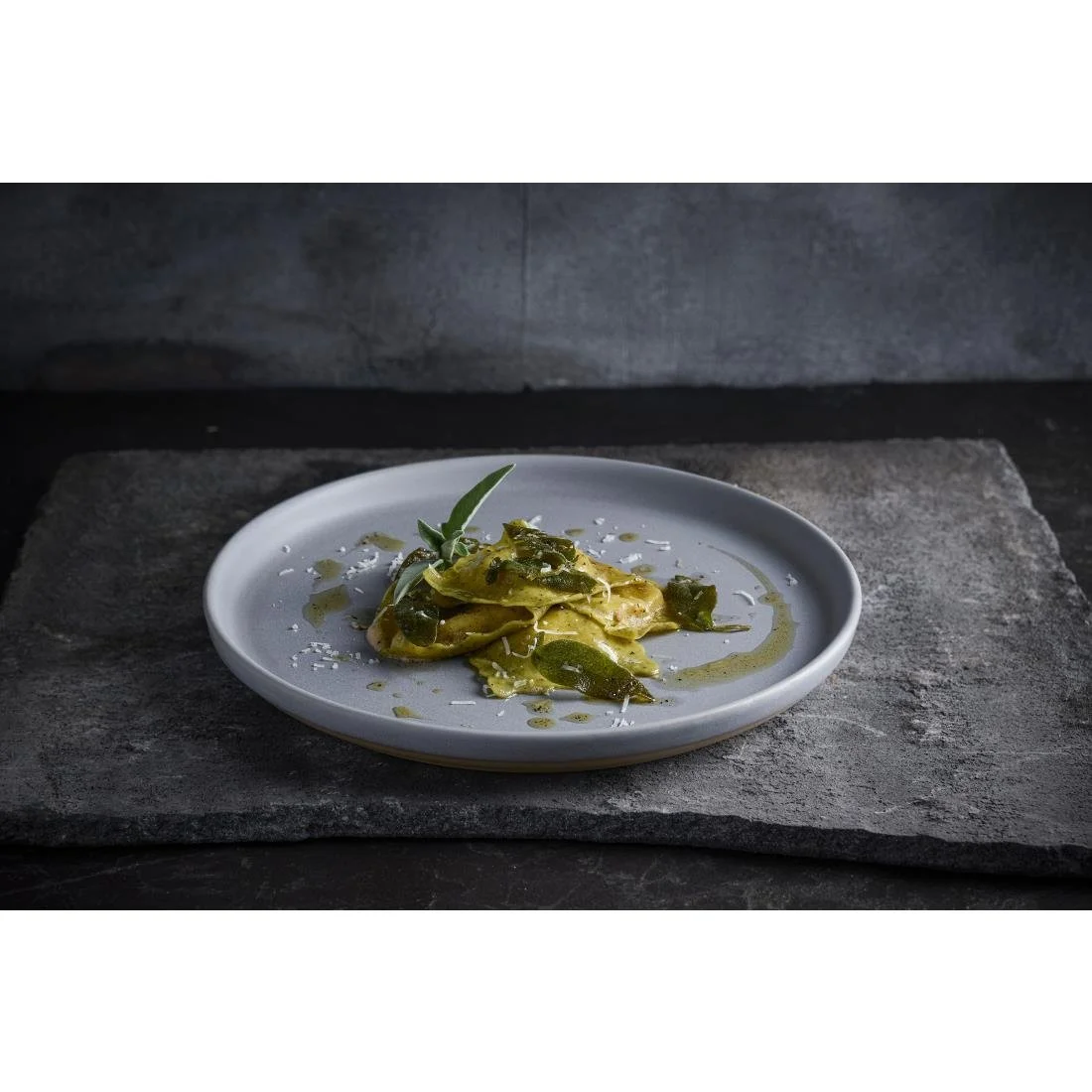 Churchill Emerge Seattle Grey Walled Plates 157mm (6 Pack) - Image 3