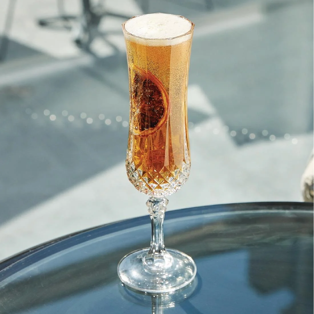 Arcoroc West Loop Flutes Glasses 120ml (12 pack) - Image 3