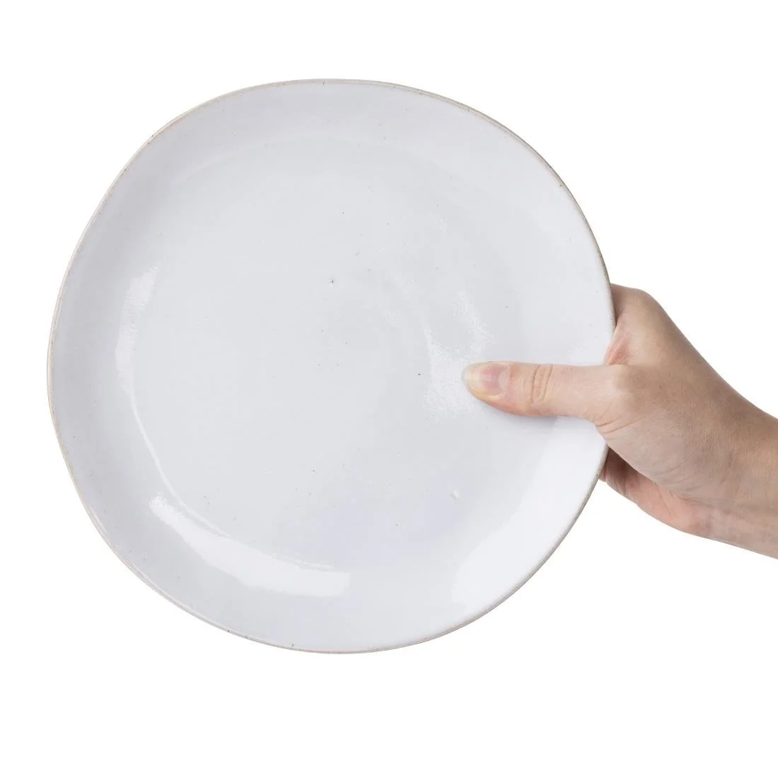 Olympia Raw Recycled Clay Coupe Plates Natural 220mm (6 Pack) - Image 9
