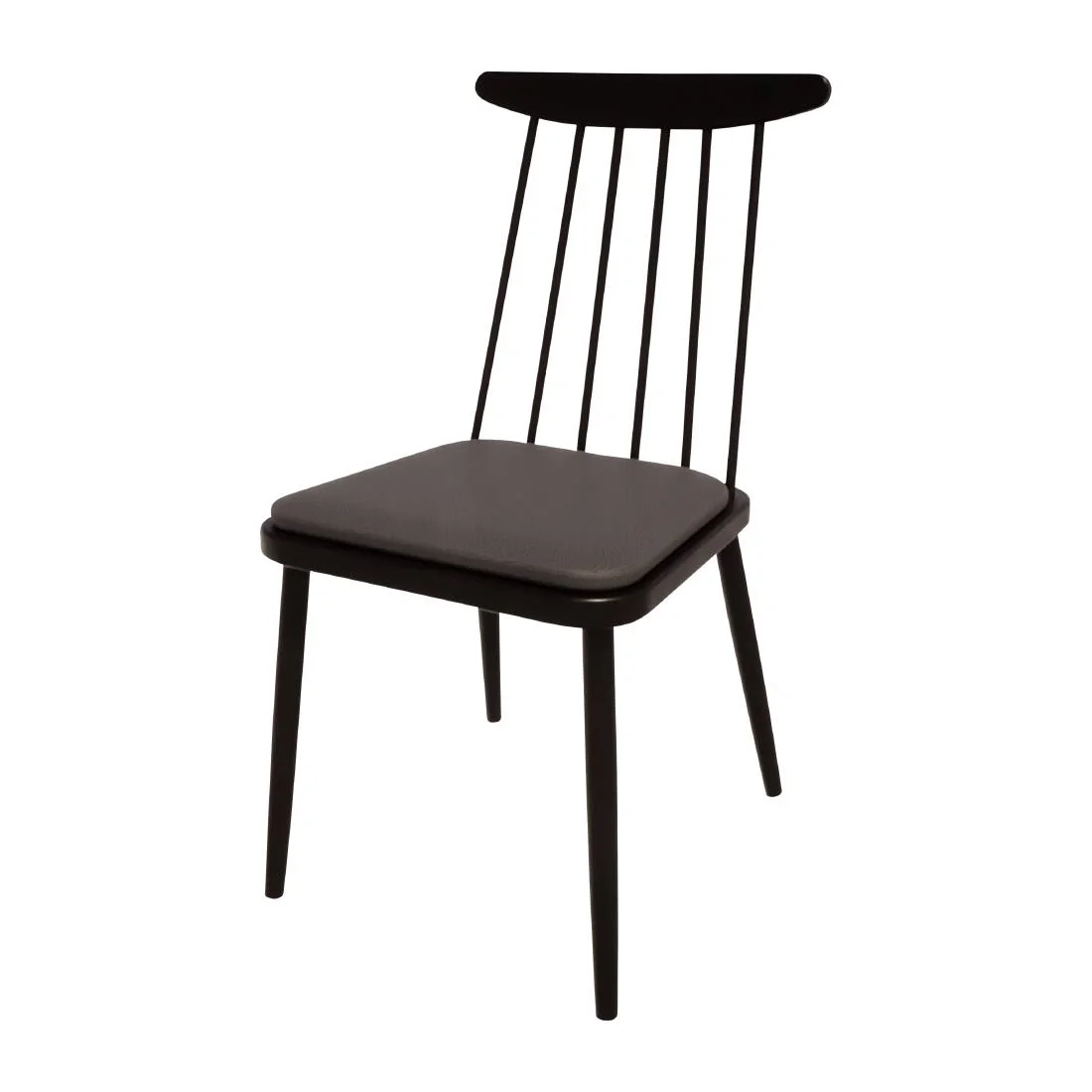 Bolero Bespoke Frank Side Chair Anthracite/Charcoal
