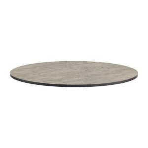Extrema Round Cement Textured Table Top 690mm