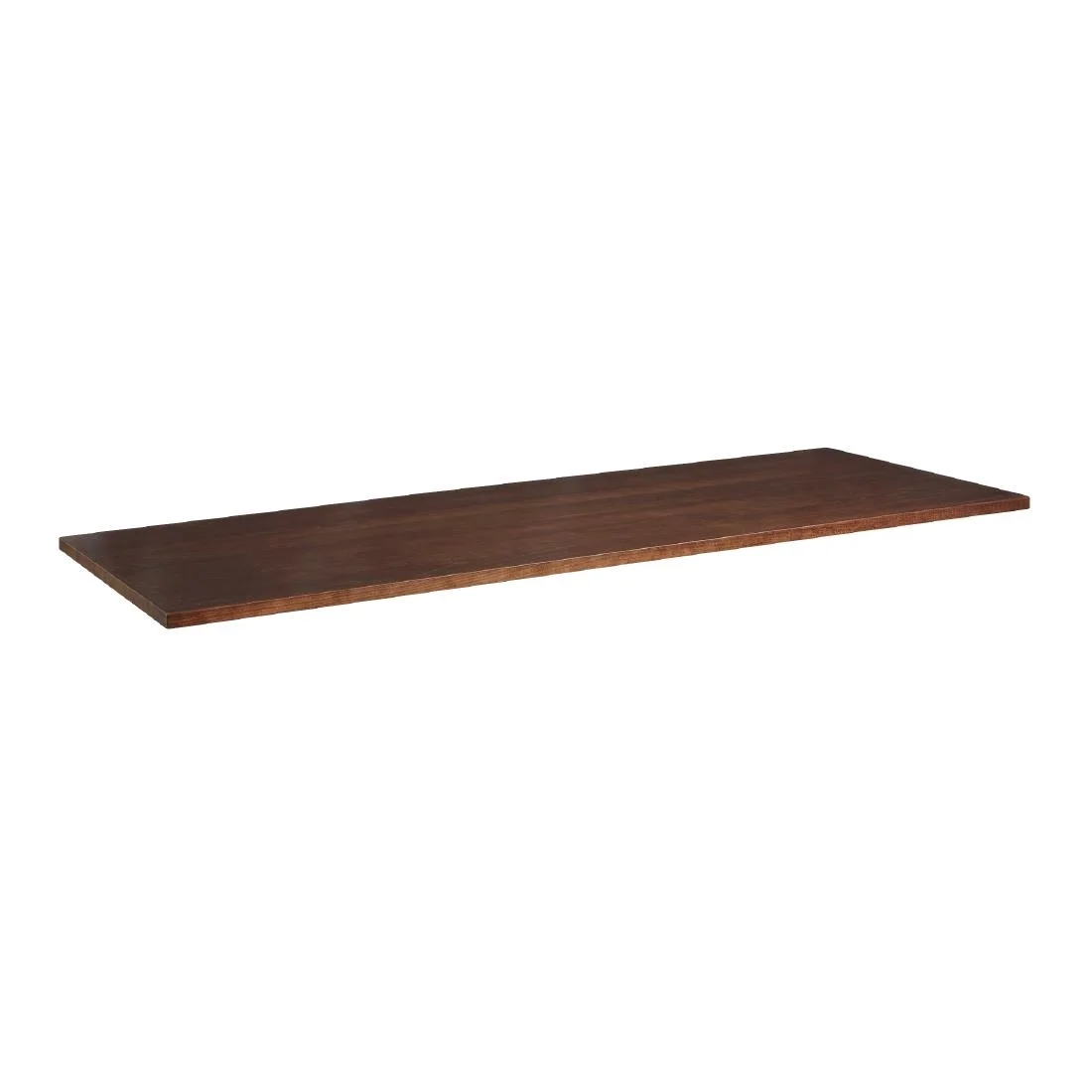 Solid Ash Dark Walnut Rectangular Table Top 1200x700mm - Image 2