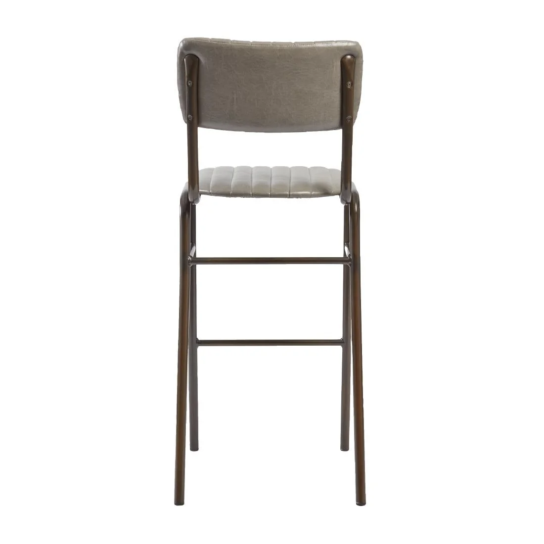 Tavo Stacking Bar Stool Vintage Dark Grey (Pack of 2) - Image 3