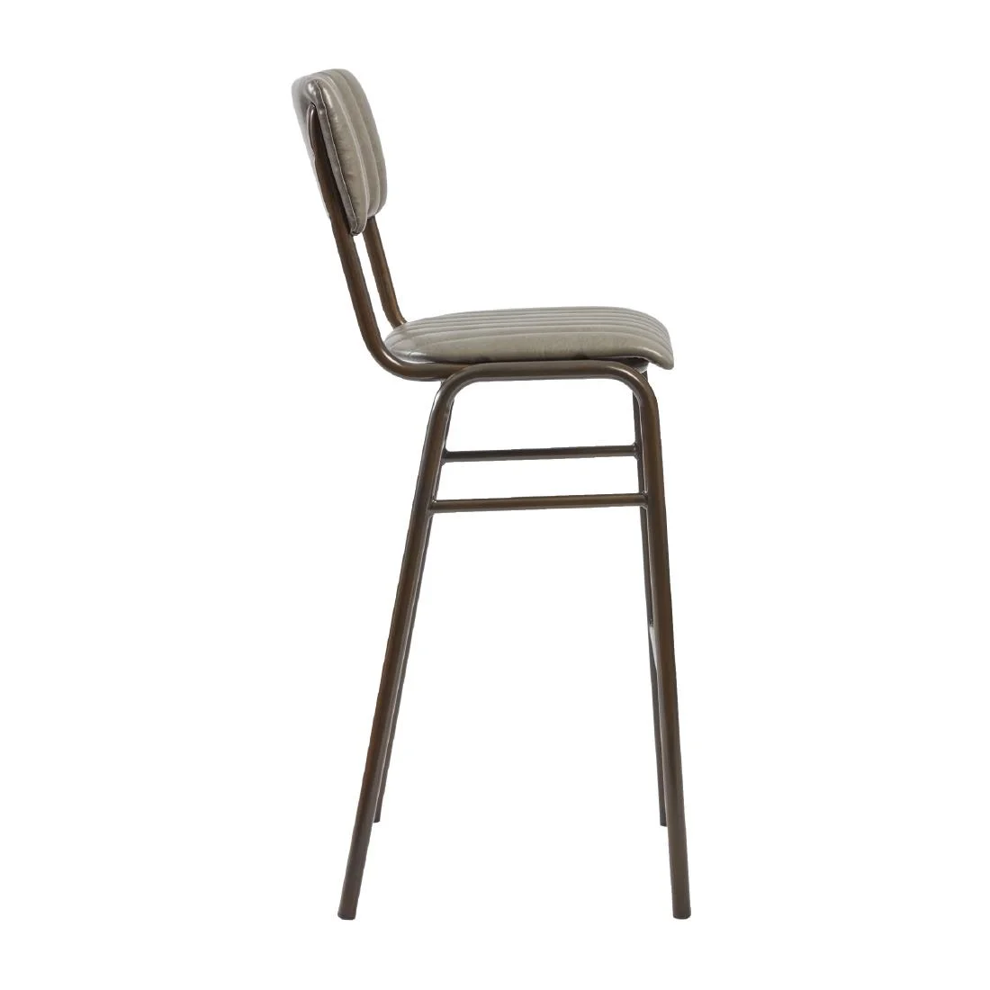 Tavo Stacking Bar Stool Vintage Dark Grey (Pack of 2) - Image 4