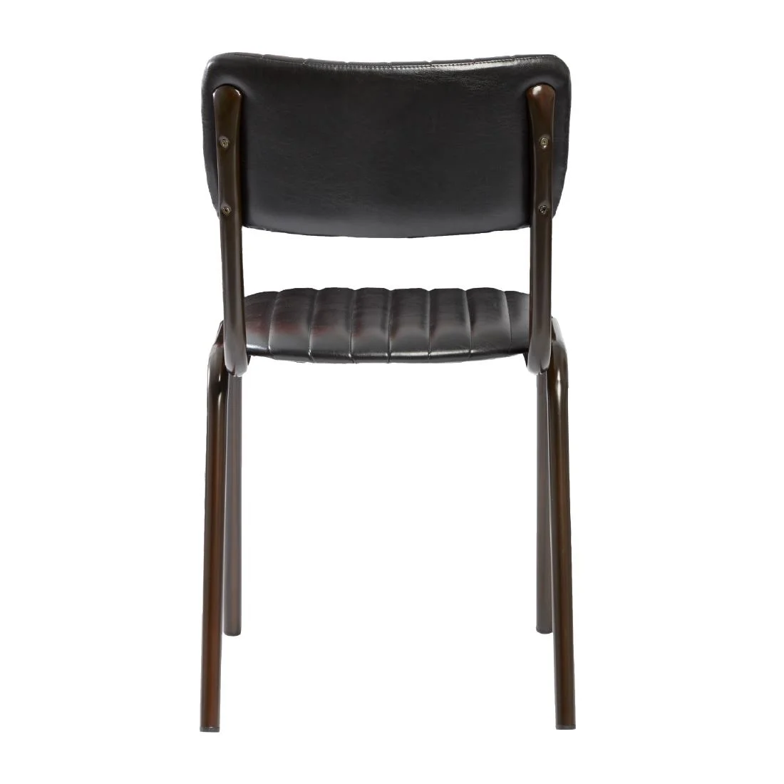 Tavo Stacking Side Chair Vintage Black (Pack of 2) - Image 3