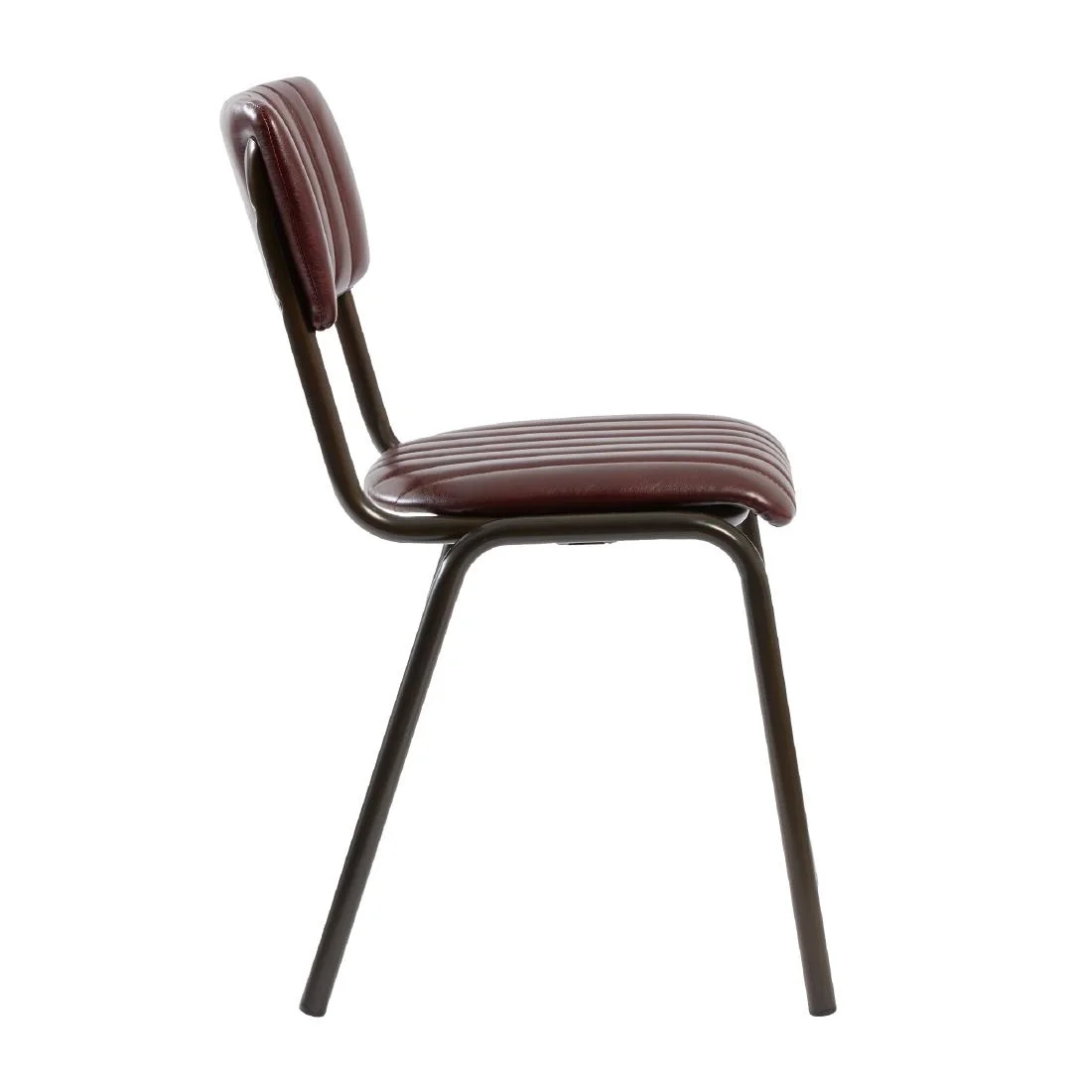 Tavo Stacking Side Chair Vintage Red (Pack of 2) - Image 4