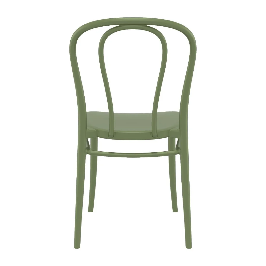 Victor Side Chair Olive Green (Pack of 2) - Image 2