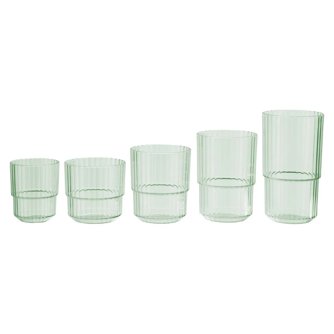 APS Linea Light Green Drinking Cup 300ml (Box of 48) - Image 2