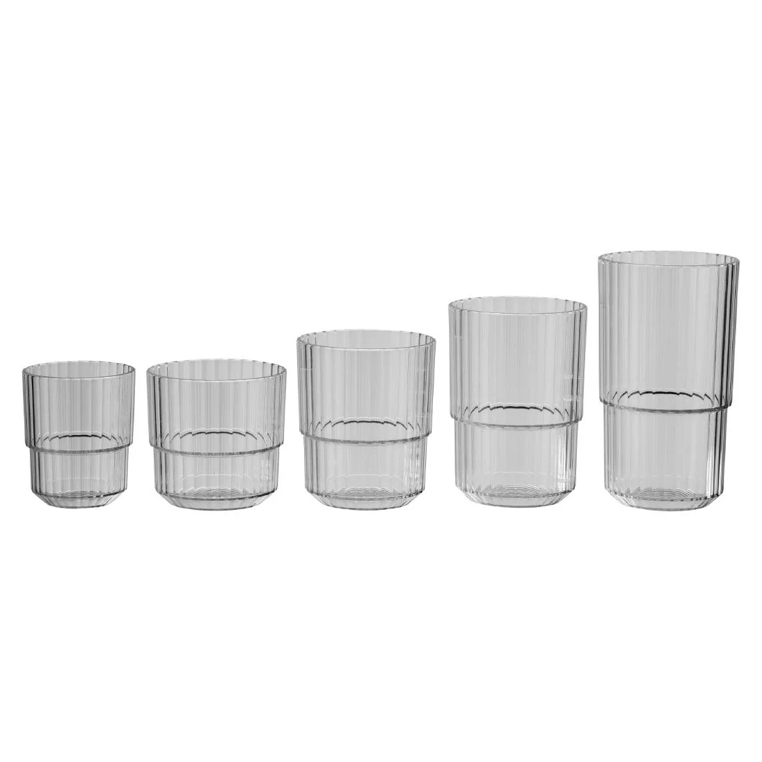 APS Linea French Grey Drinking Cup 300ml (Box of 48) - Image 2