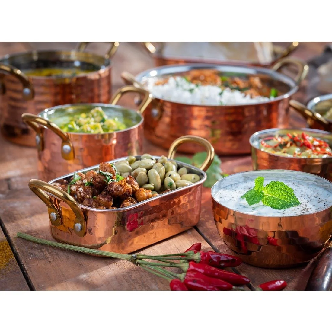 APS Mumbai Small Serving Pot - 115x45mm - Image 5